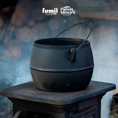 Olla de hierro fundido Barriguda