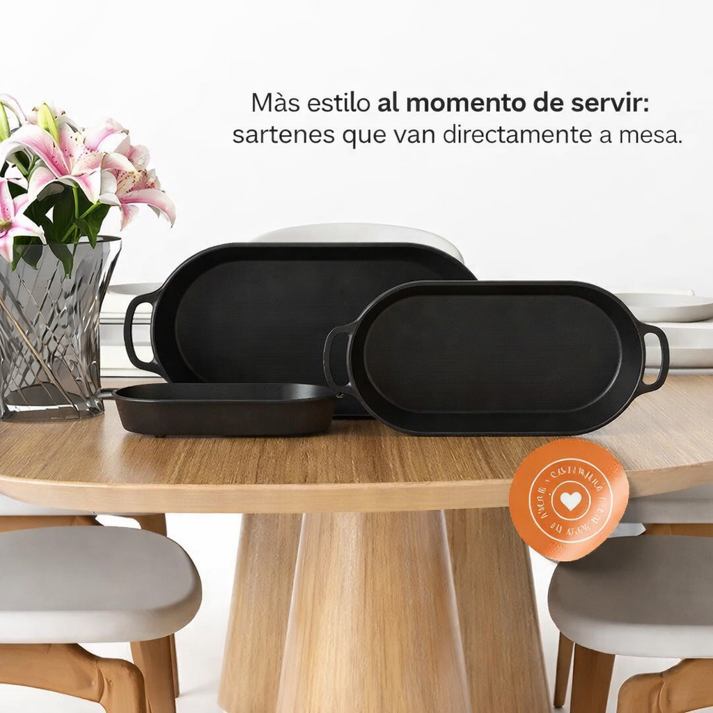 Set Asaderas Beira-Alta 3 unidades