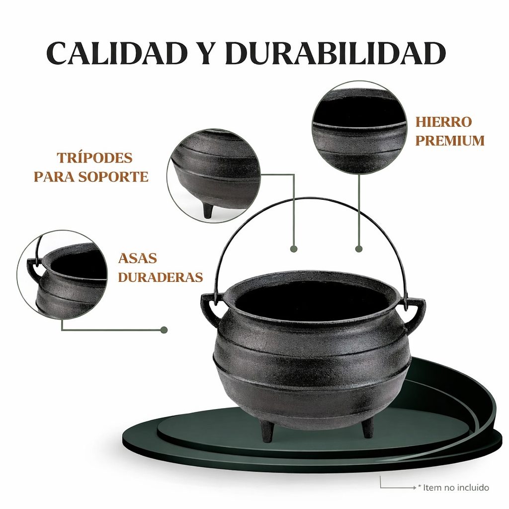 Olla de hierro fundido Extramil