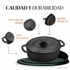 Cacerola Estilo Oval de hierro fundido