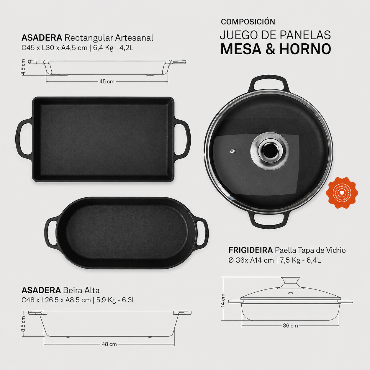 Kit Mesa y Horno