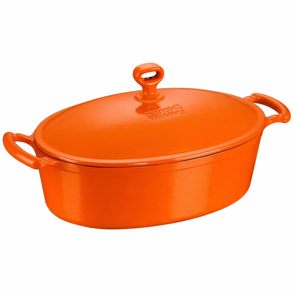 Cacerola Oval de hierro fundido