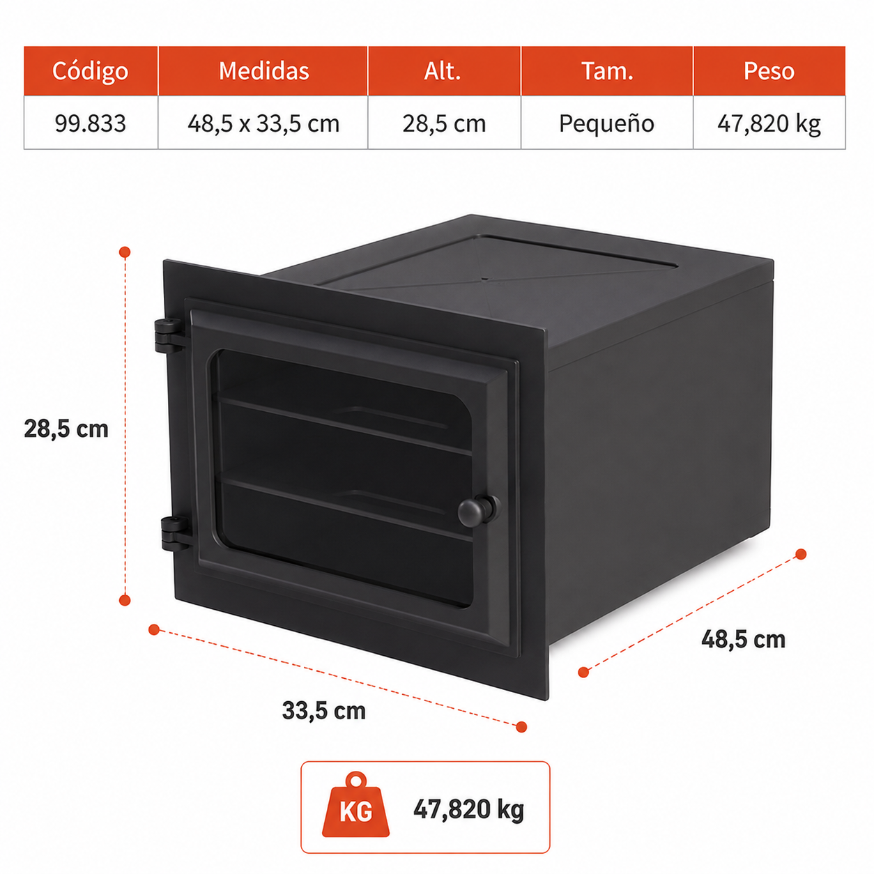 Horno de hierro fundido Libaneza