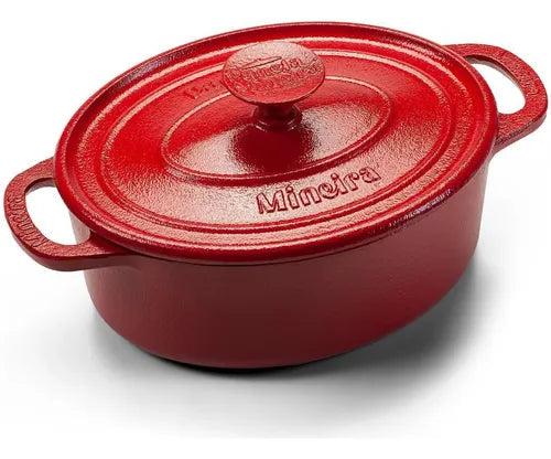 Cacerola Oval de hierro natural