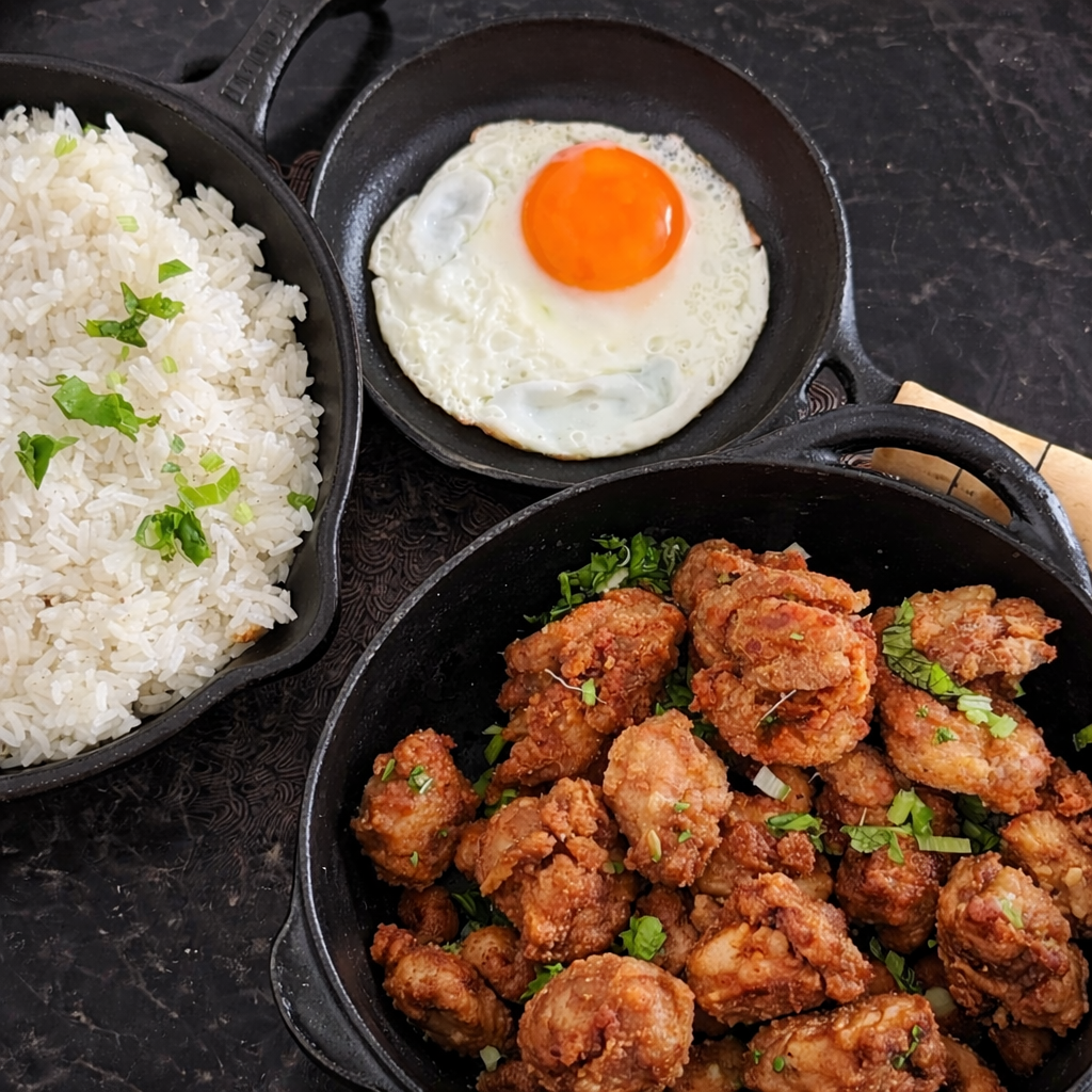 Sartén para huevos de hierro fundido