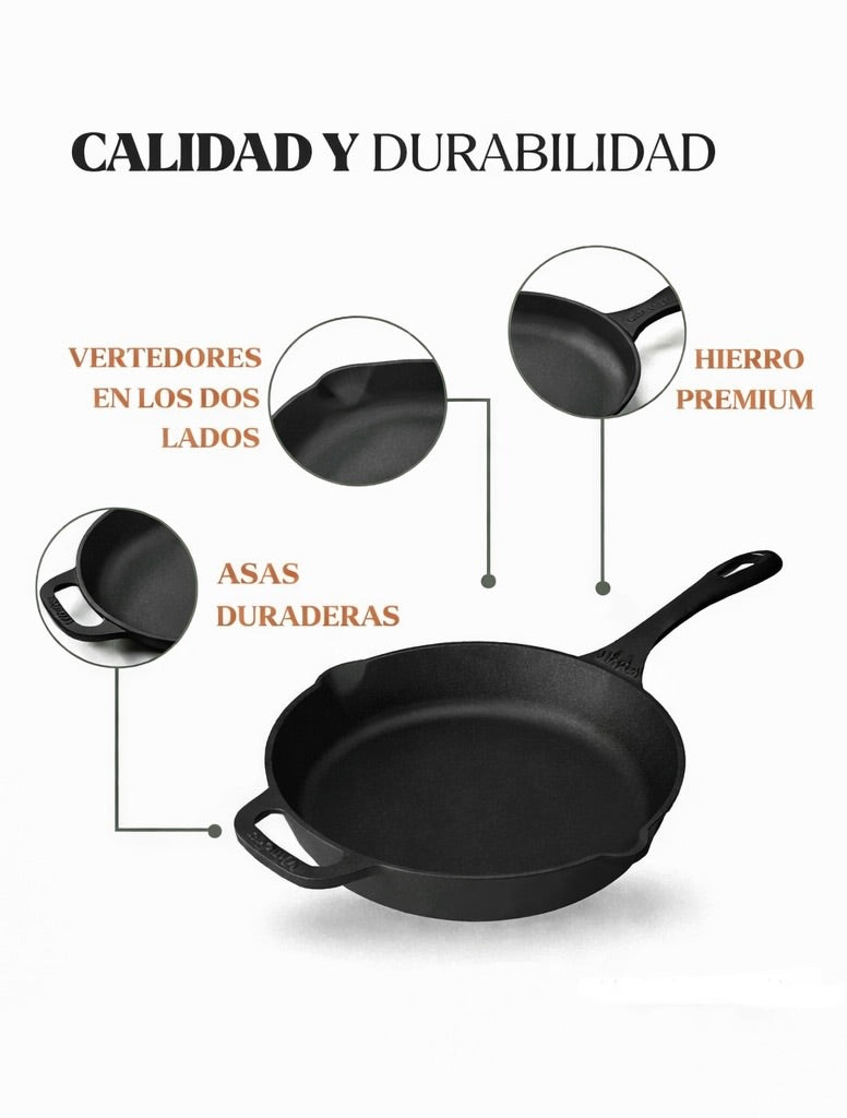 Sartén de hierro