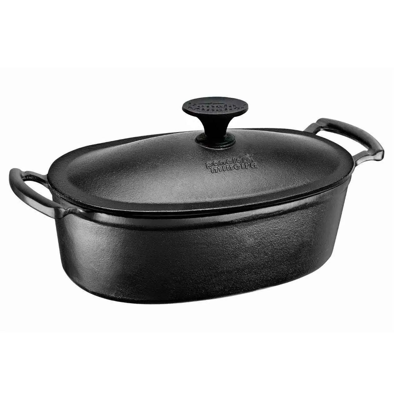 Cacerola Oval de hierro fundido