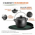 Olla de hierro fundido Barriguda