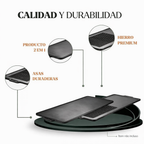 Plancha de hierro fundido doble faz