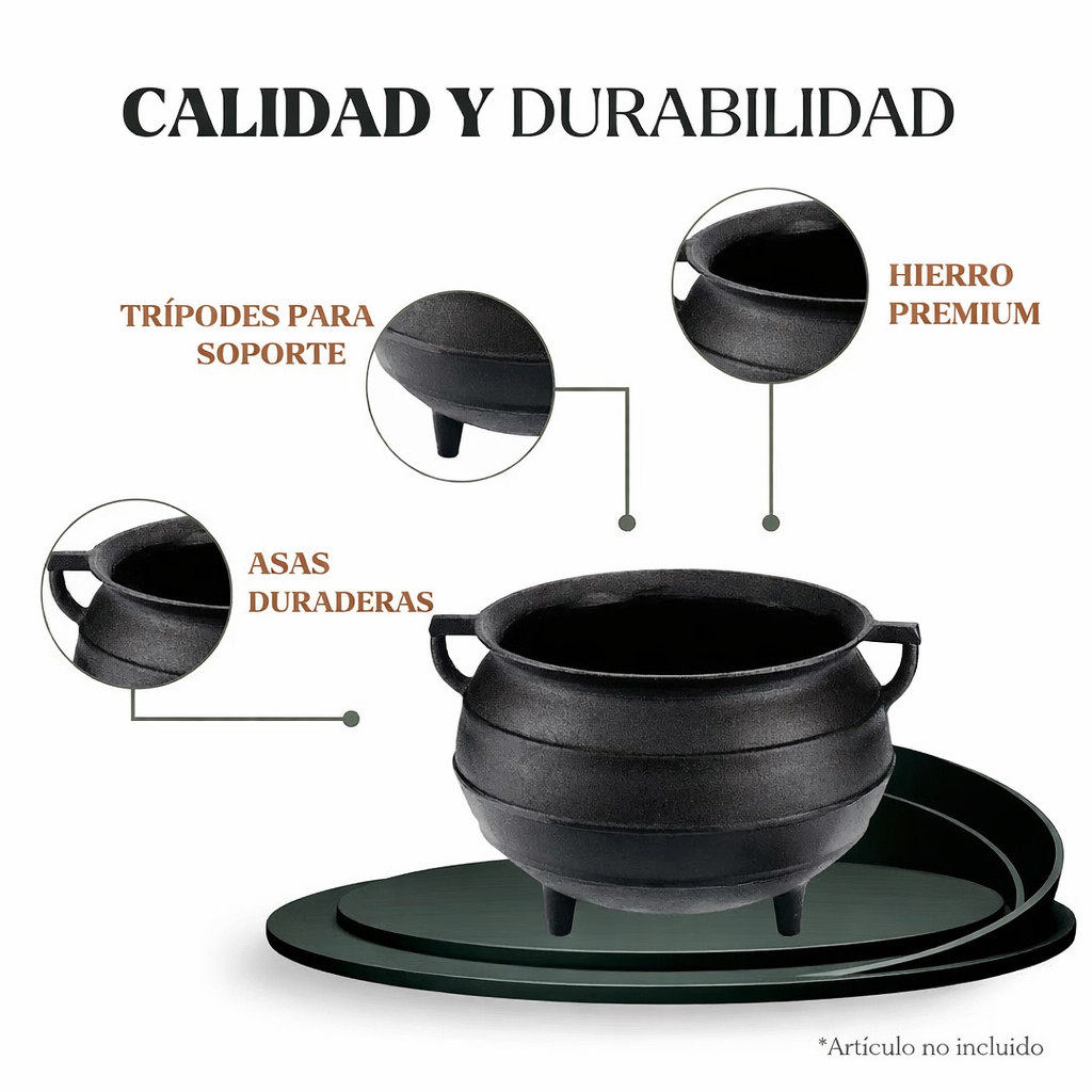 Olla de Hierro Fundido Tradición