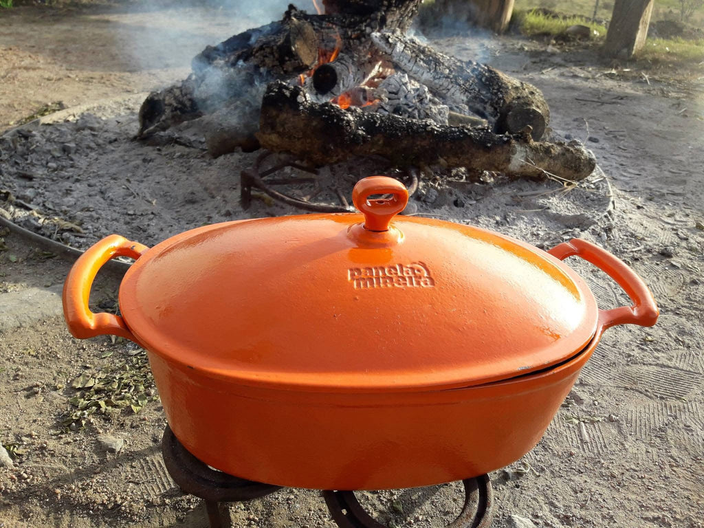 Cacerola Oval de hierro fundido