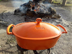 Cacerola Oval de hierro fundido