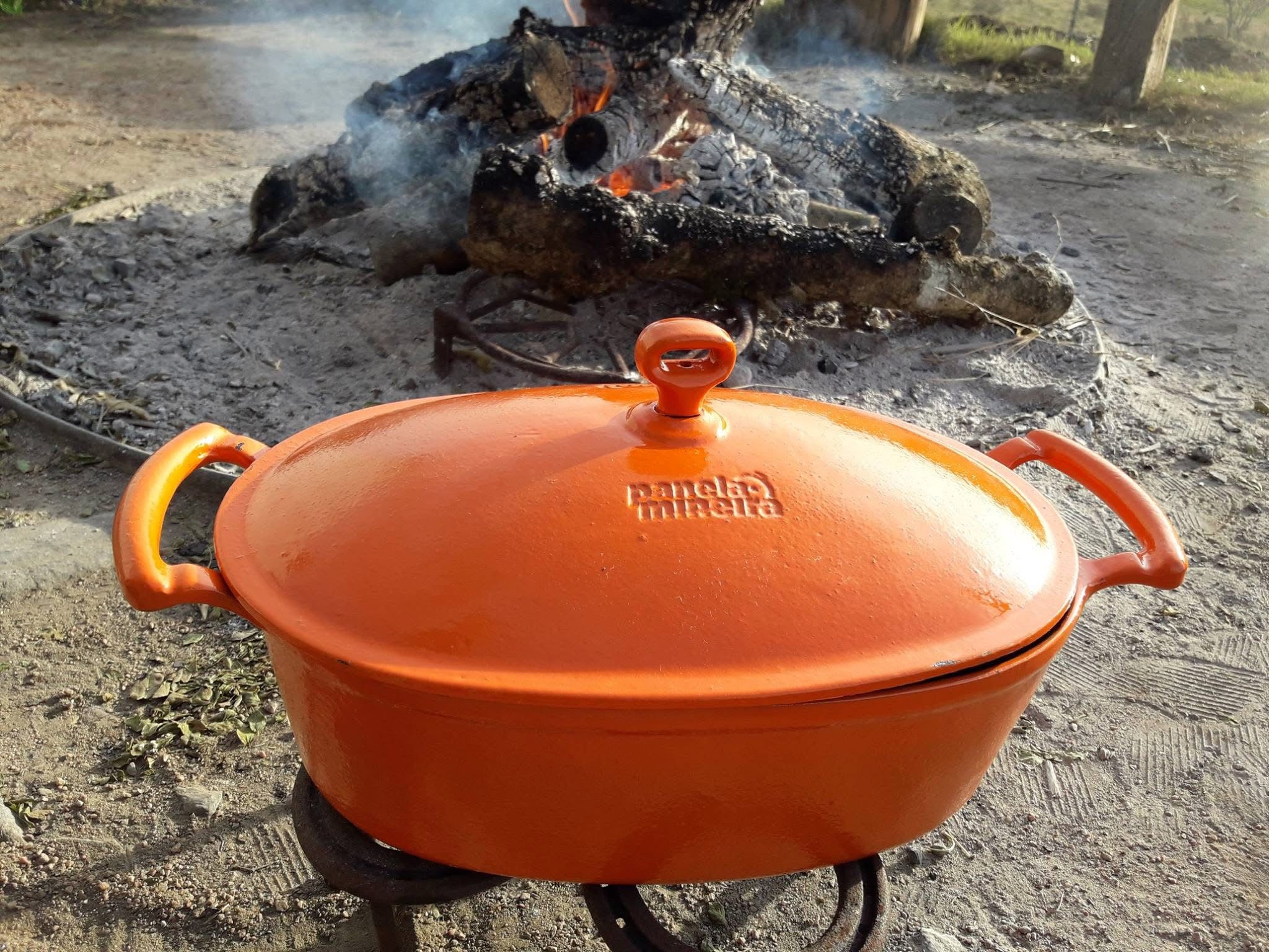 Cacerola Oval de hierro fundido