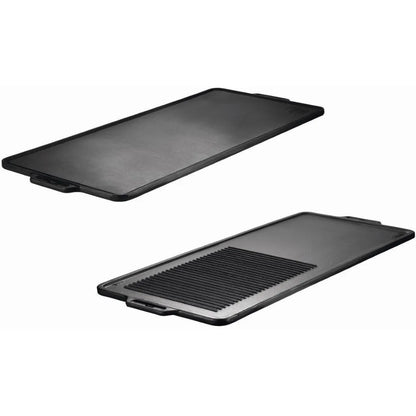 Plancha de hierro fundido doble faz