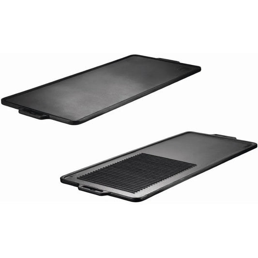 Plancha de hierro fundido doble faz