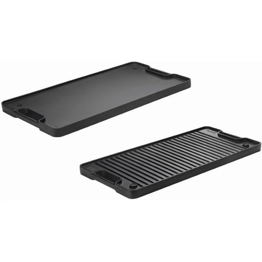 Plancha de hierro fundido doble faz