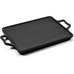 Plancha de hierro fundido rectangular