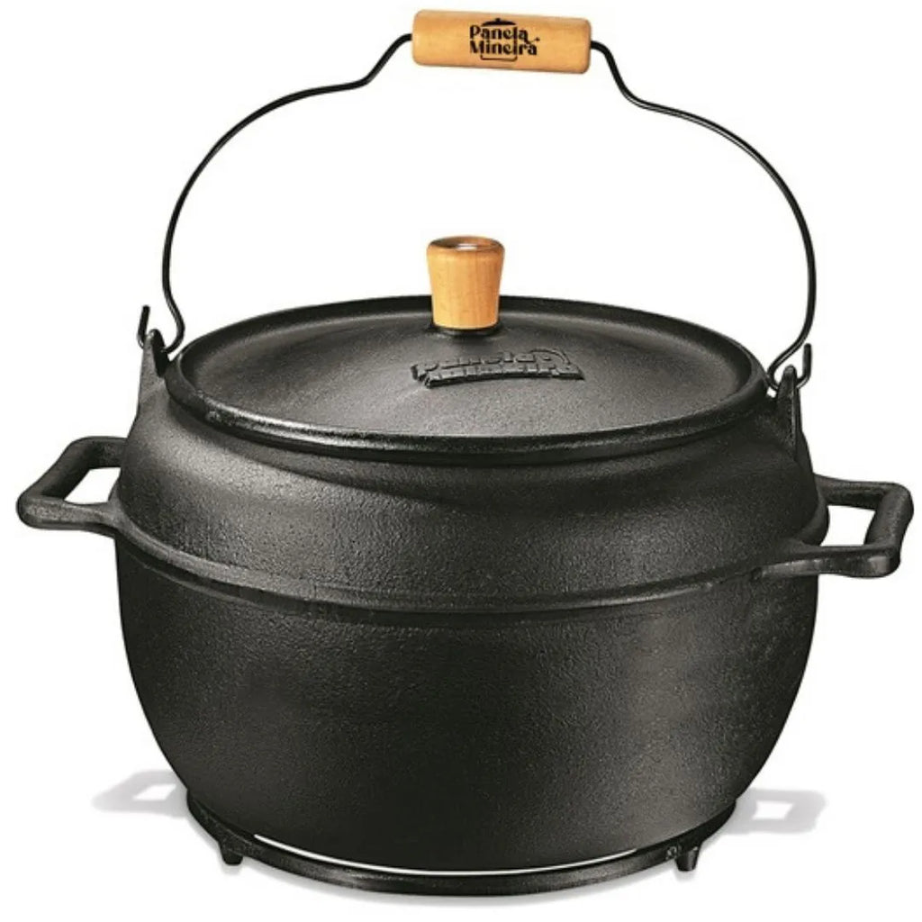 Olla de Hierro Fundido Natural